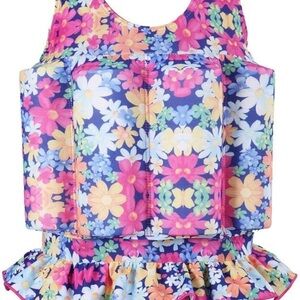 Floral Kids floatation swimsuit 90/2T